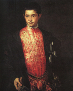 Portrait of Ranuccio Farnese by Titian