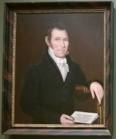 Portrait of Sherman Bassett by Ammi Phillips