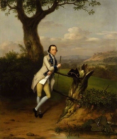 Portrait of Sir John van Hatten by Arthur Devis