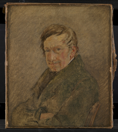 Portrait of the Animal Painter C.D. Gebauer by Christen Købke