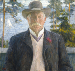 Portrait of the Composer Thorvald Lammers by Erik Werenskiold