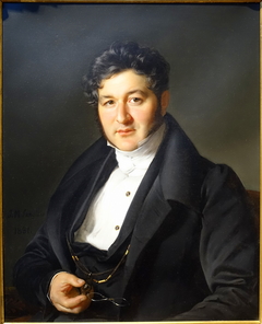 Portrait of the Comte De M. by Jérôme-Martin Langlois