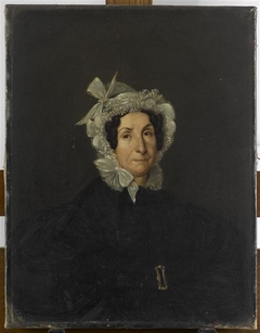 Portrait of the wife of Martin-Guillaume Biennais, Marie-Anne Gaudin by François Antoine Léon Fleury