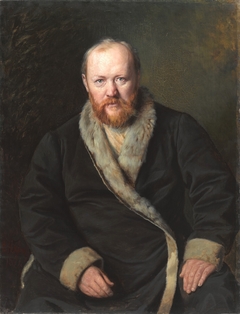 Porträt des Dramatikers A. N. Ostrowskij by Vasily Perov