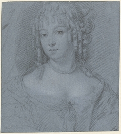 Portret van een jonge vrouw by Mattheus Verheyden