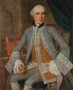 Portret van Hendrik Caan (1719-1794) by Harmen Serin