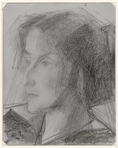 Portret van Mieke Janssen by Jan Toorop