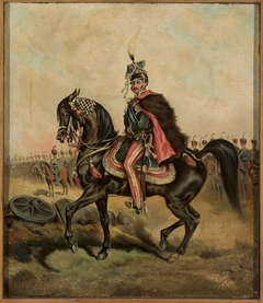 Prince Józef Poniatowski on the “Szuma” mare from Sanguszka stud farm by Juliusz Kossak