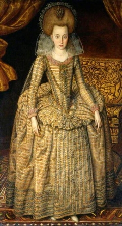 Princess Elizabeth, Queen of Bohemia and Electress Palatine by Robert Peake the elder