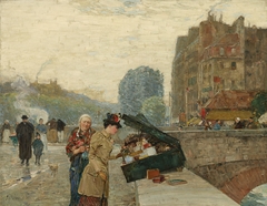 Quai de St. Michel by Childe Hassam