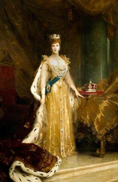 Queen Alexandra of Denmark (1844–1925) by Luke Fildes