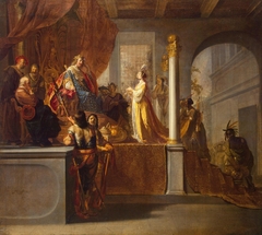 Queen of Sheba before Solomon by Nikolaus Knüpfer