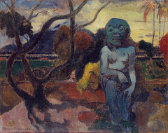 Rave te hiti aamu (The Idol) by Paul Gauguin