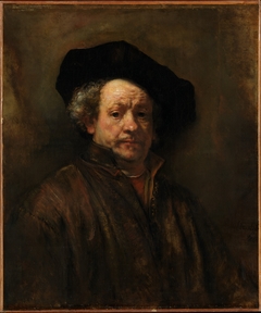 Self-Portrait by Rembrandt