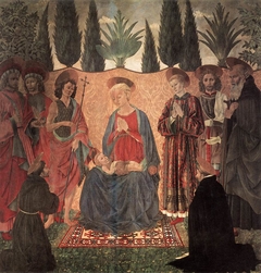 Retable of Cafaggiolo by Alesso Baldovinetti