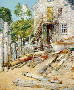 Rigger's Shop, Provincetown, MA by Childe Hassam