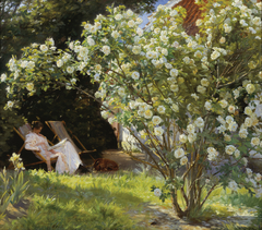 Roses (painting) by Peder Severin Krøyer