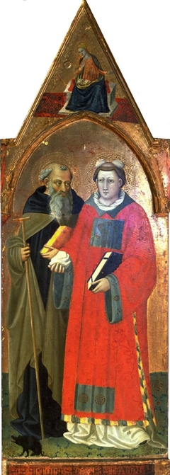 Saint Anthony and Saint Stephen by Bicci di Lorenzo