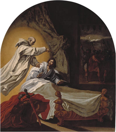 Saint Bruno Appears to Rogerio Guiscardo Count of Apulia and Calabria by Vincenzo Carducci