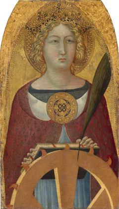 Saint Catherine of Alexandria by Bartolomeo Bulgarini