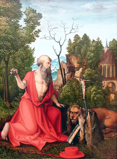 Saint Jerome by Hans Leonhard Schäufelein