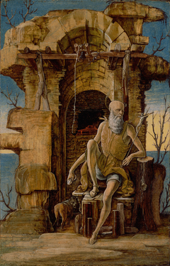 Saint Jerome in the Wilderness by Ercole de' Roberti