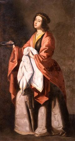 Saint Lucy by Francisco de Zurbarán