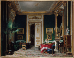 Salon de l'hôtel Wendel, rue de Clichy by Sébastien Charles Giraud