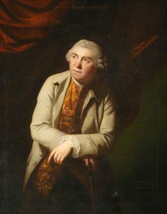 Samuel Foote (1720-1777) (after Reynolds) by George Romney