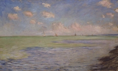 Seascape at Pourville by Claude Monet