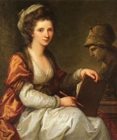 Self-portrait by Angelica Kauffman