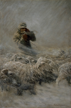 Sheep Herder by N.C. Wyeth