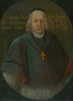 SPIŠ CANON AND TITULAR ABBOT JAKUB JOZEF REPASSY by Anonymous