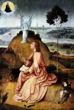 St. John the Evangelist on Patmos by Hieronymus Bosch