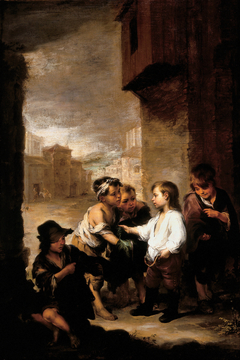 St. Thomas of Villanueva Dividing His Clothes Among Beggar Boys by Bartolomé Esteban Murillo