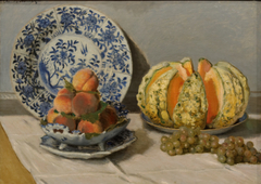 Still Life with Melon by Claude Monet