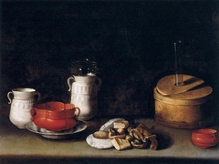 Still Life with Porcelain and Sweets by Juan van der Hamen