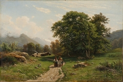 Swiss Landscape by Ivan Shishkin