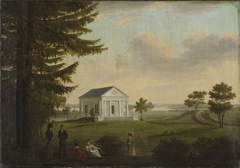 Temple of Thankfullness at Ullevål by Carl Frederik Vogt