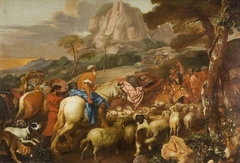 The Angel Appearing to the Shepherds by Giovanni Benedetto Castiglione