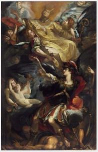 The Apotheosis of Saint Charles Borromeo by Giulio Cesare Procaccini