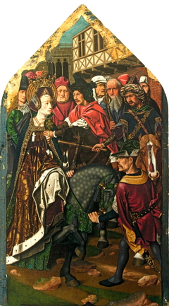 The Arrest of Santa Engracia by Bartolomé Bermejo