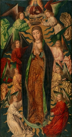 The Assumption and Coronation of the Virgin by Diego de la Cruz