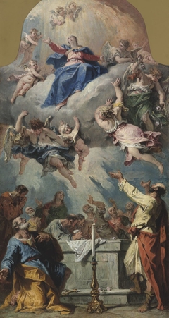 The Assumption of the Virgin by Sebastiano Ricci