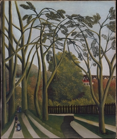 The Banks of the Bièvre near Bicêtre by Henri Rousseau