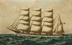 The barque 'Earl of Dunmore' by Thomas G Purvis