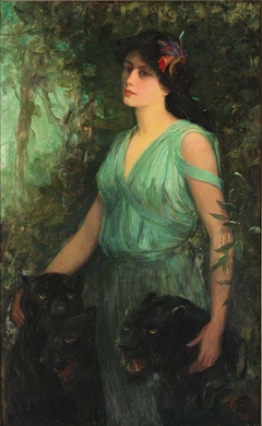 The Black Orchid by Frederick Stuart Church