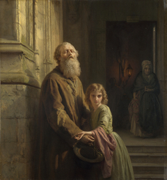 The Blind Beggar by Josephus Laurentius Dyckmans