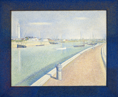 The Channel of Gravelines, Petit Fort Philippe by Georges Seurat