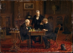 The Chess Players by Thomas Eakins